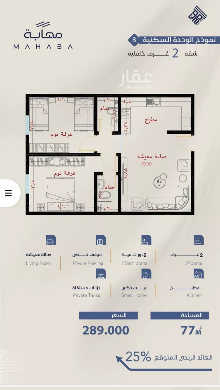 شقة للبيع في شارع برهان الدين الداراني, حي الياقوت, مدينة جدة, منطقة مكة المكرمة صورة 2