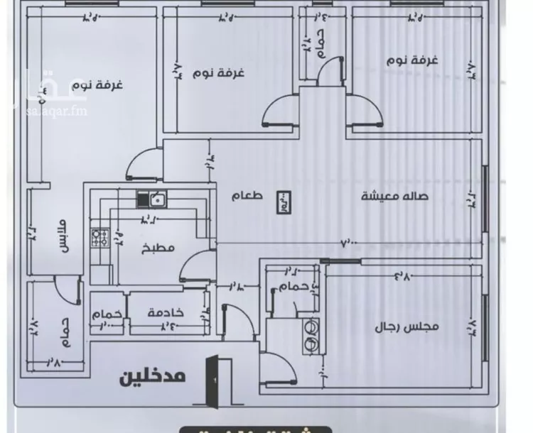 شقة للبيع في شارع جعفر ابن أبي الحكم, حي الصفاء, مدينة جدة, منطقة مكة المكرمة صورة 2