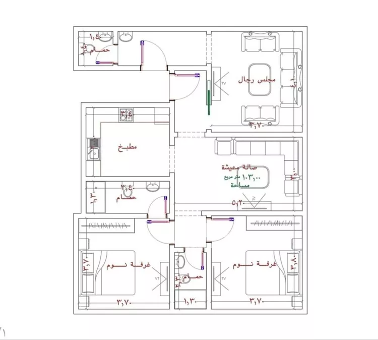 شقة للبيع في شارع عبدالله ابن مرداد, حي الربوة, مدينة جدة, منطقة مكة المكرمة صورة 5