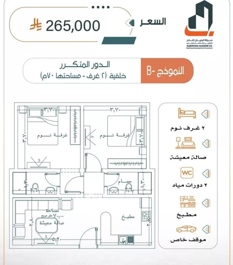 شقة للبيع في شارع عاصم ابن قيس, حي الربوة, مدينة جدة, منطقة مكة المكرمة صورة 2