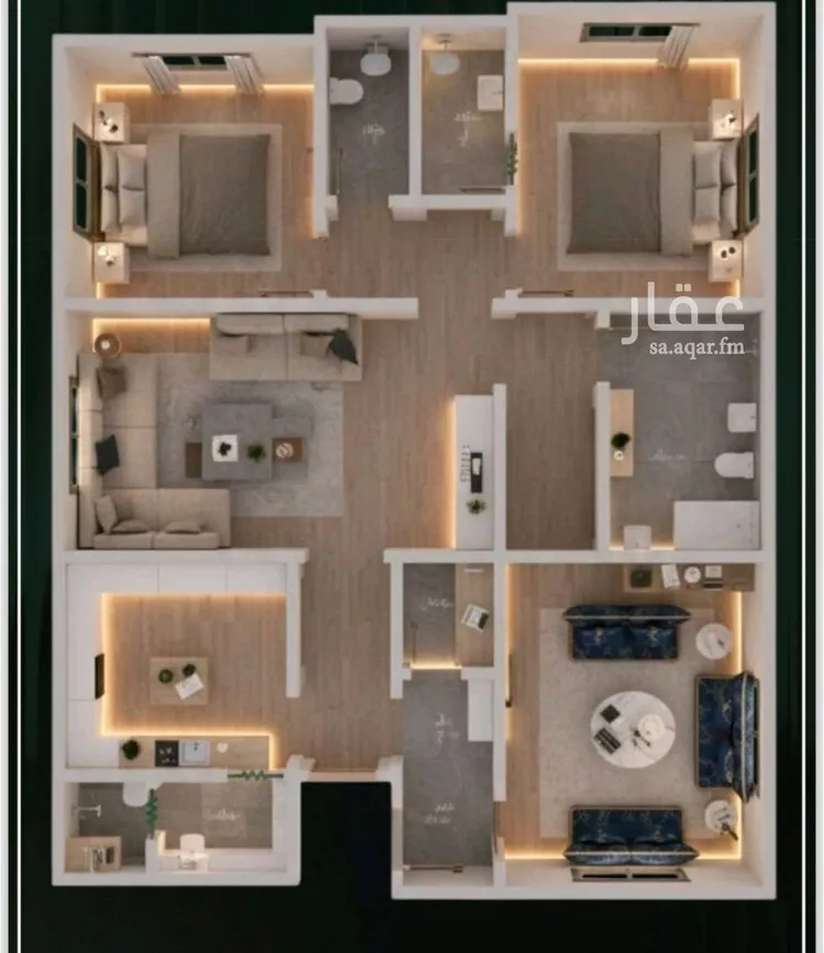 شقة للبيع في شارع عبدالله ابن مرداد, حي الربوة, مدينة جدة, منطقة مكة المكرمة صورة 3