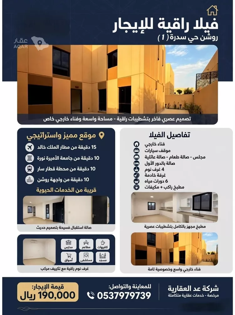 Villa for Rent in Riyadh Al Munsiyah