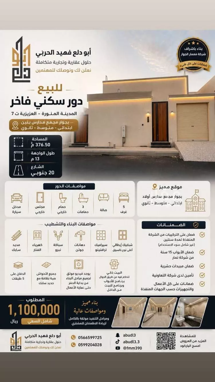 Floor for Sale in Medina Alaaziziyah