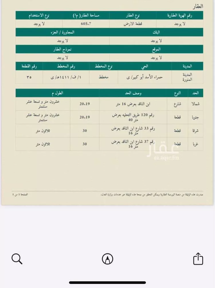 أرض للبيع في شارع أبن الناقد, حي أبوكبير, مدينة المدينة المنورة, منطقة المدينة المنورة