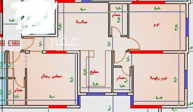 شقة للبيع في شارع الحسني, حي العزيزية, مدينة مكة المكرمة, منطقة مكة المكرمة صورة 5