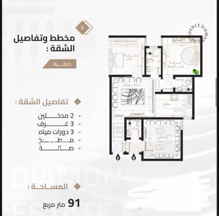 شقة للبيع في شارع شارع عتاب إبن أسيد رضى الله عنه, حي بطحاء قريش, مدينة مكة المكرمة, منطقة مكة المكرمة صورة 2