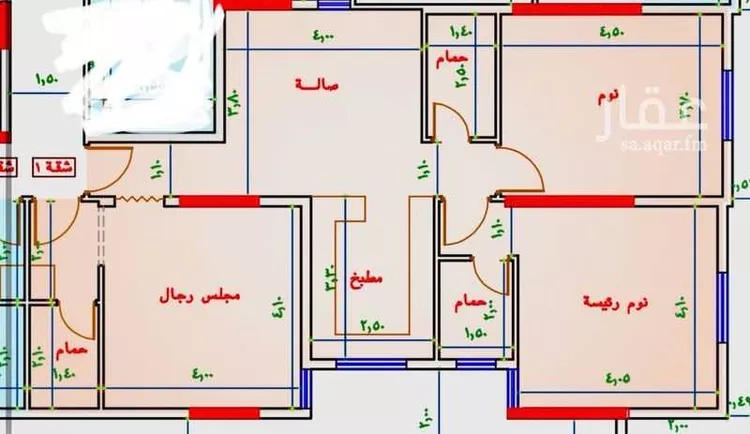 شقة للبيع في شارع 000000, حي العزيزية, مدينة مكة المكرمة, منطقة مكة المكرمة صورة 5