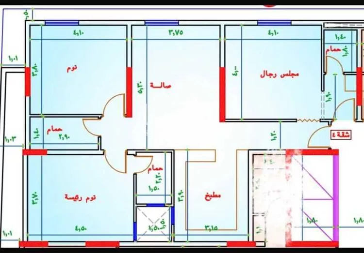 شقة للبيع في شارع 000000, حي العزيزية, مدينة مكة المكرمة, منطقة مكة المكرمة صورة 5
