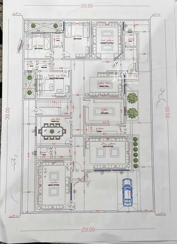 فيلا للبيع في شارع علي عبدالله جابر, حي العليا, مدينة الدوادمي, منطقة الرياض صورة 2