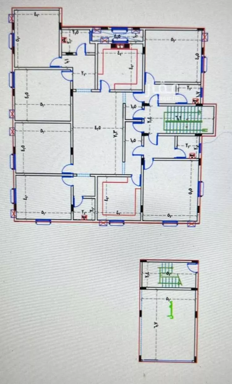 مكتب تجاري للإيجار في حي مخطط ا ، شرورة ، شرورة