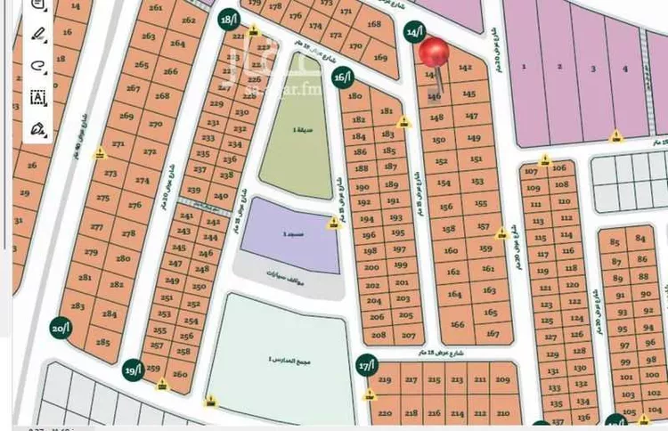 أرض للبيع في شارع العقال البحري, حي البدرية, مدينة الاحساء, المنطقة الشرقية