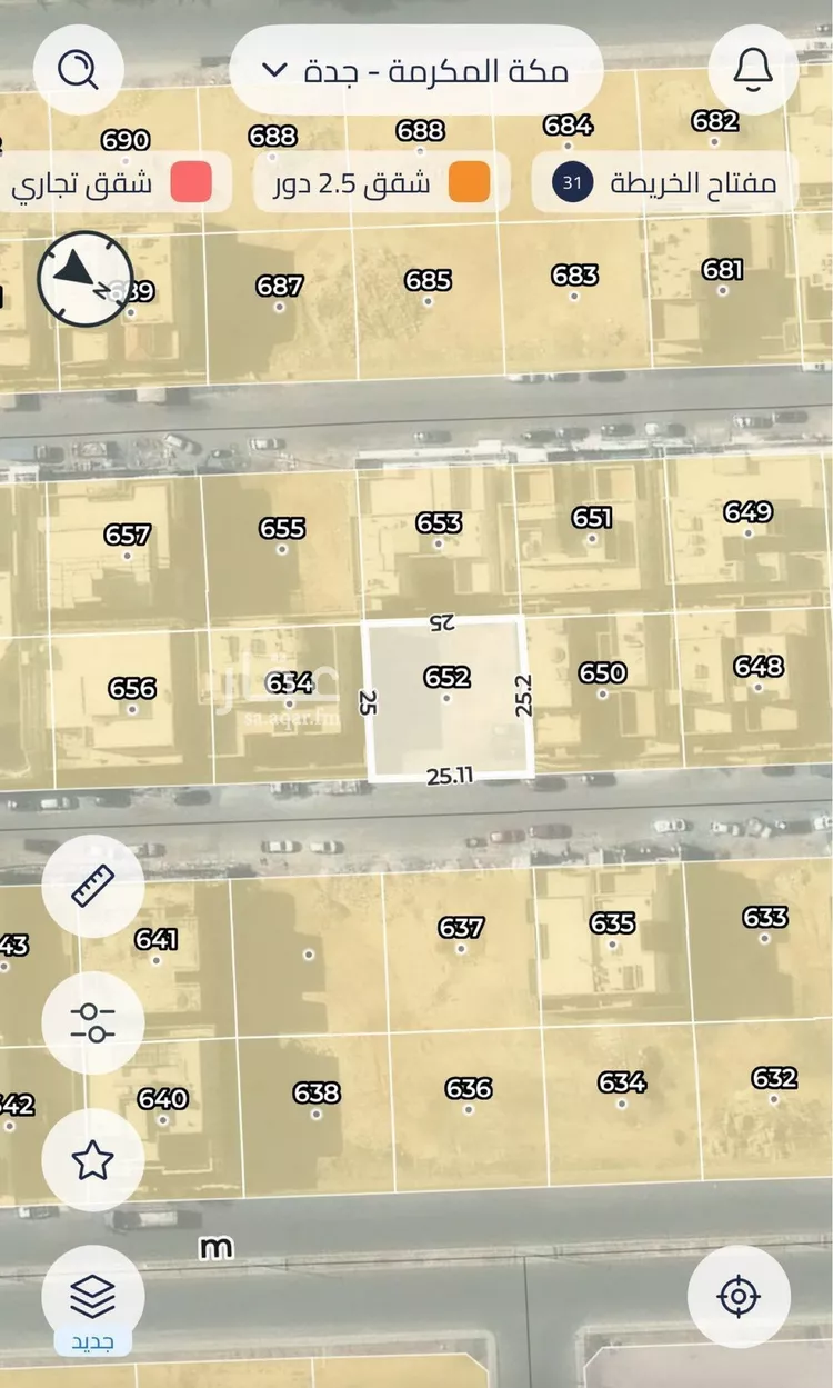 أرض للبيع في شارع الحسن بن حرب, حي الأمواج, مدينة جدة, منطقة مكة المكرمة