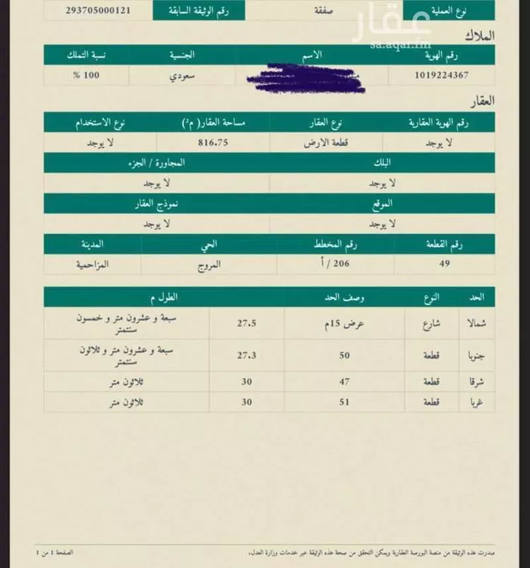 Land for Sale in Al Muzahimiyah Al GhatGhat