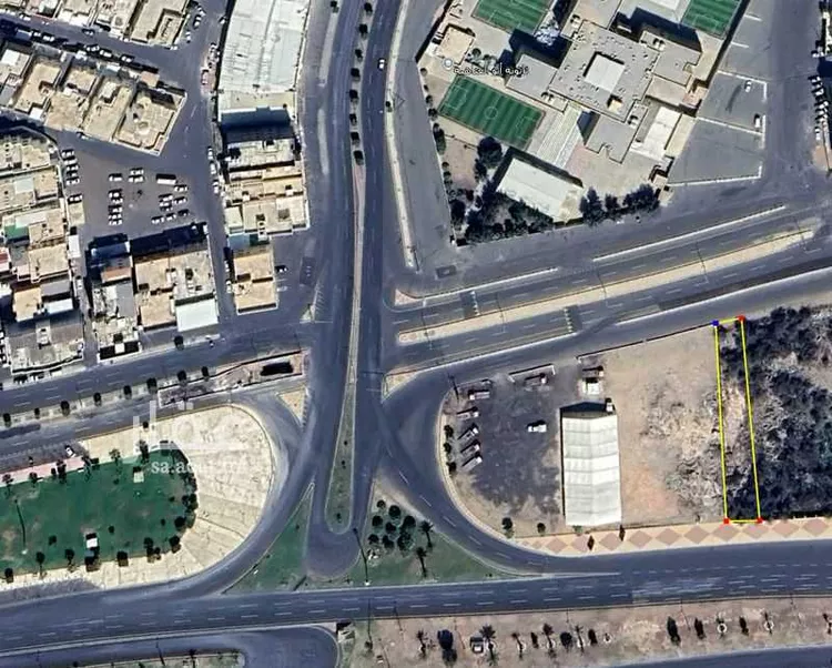 أرض للإيجار في شارع طريق الامير سلطان, حي البوادي, مدينة خميس مشيط, منطقة عسير صورة 2
