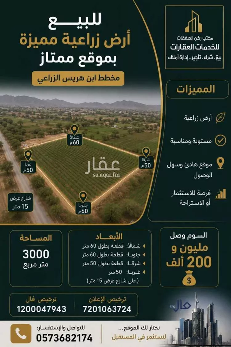 Land for Sale in Al Muzahimiyah Al GhatGhat 8