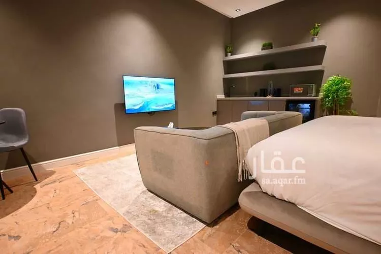 استوديو للإيجار في شارع المرواح, حي الحمراء, مدينة الرياض, منطقة الرياض 6