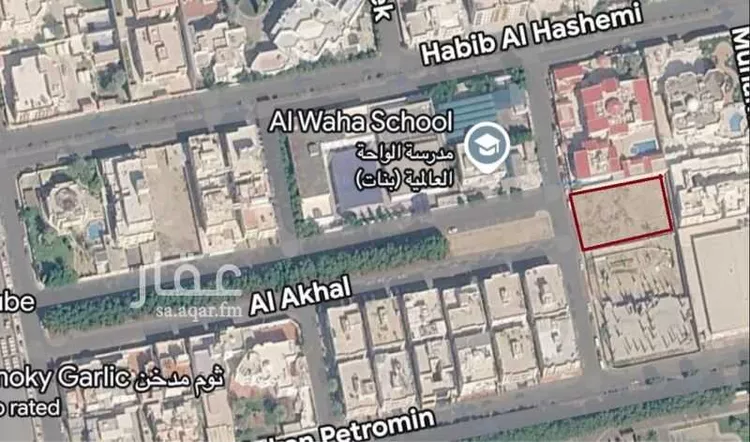 أرض للبيع في شارع برقاء الركبان, حي الرحاب, مدينة جدة, منطقة مكة المكرمة صورة 2
