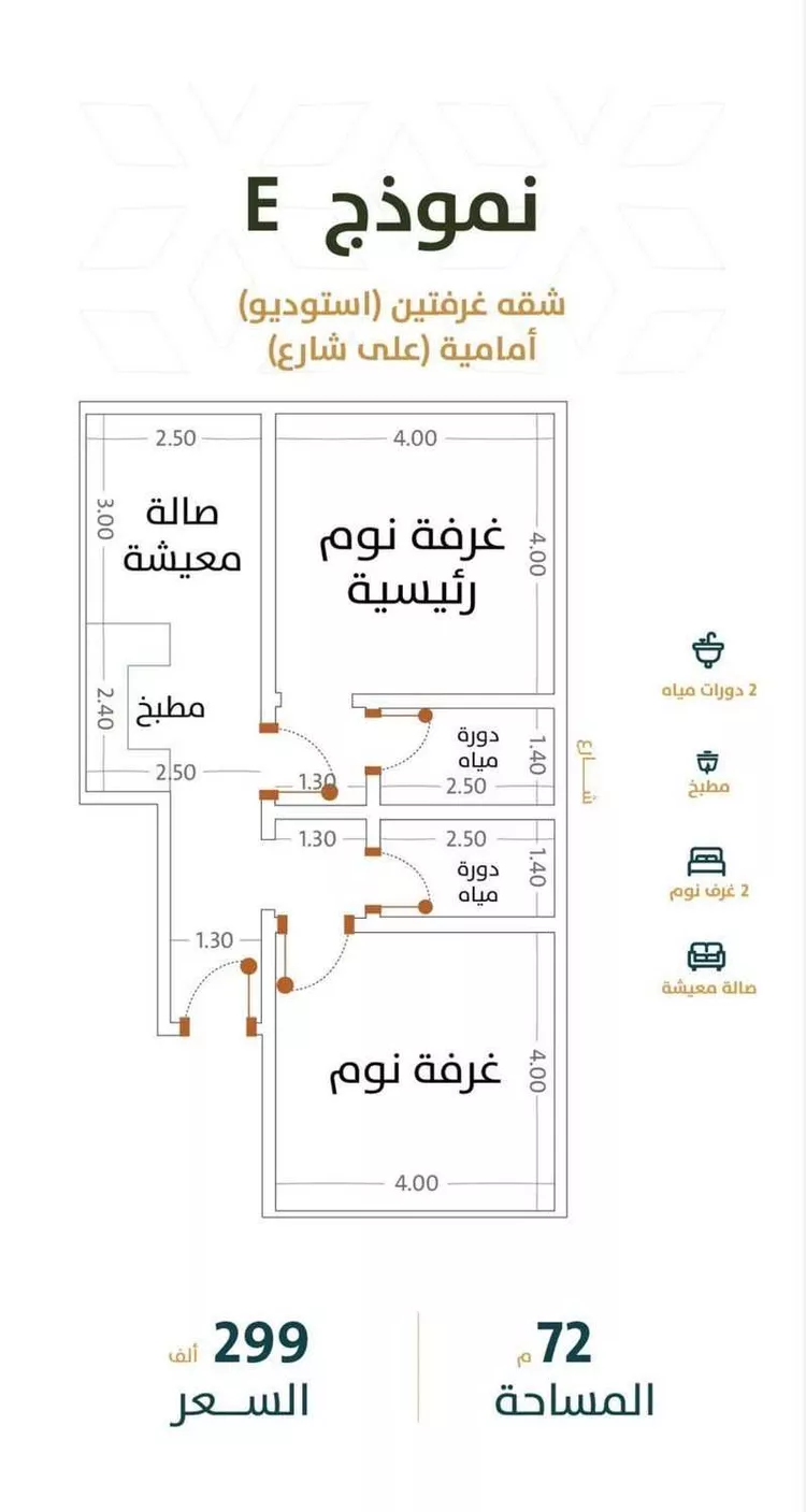 شقة للبيع في شارع الخليفة المأمون, حي الربوة, مدينة جدة, منطقة مكة المكرمة