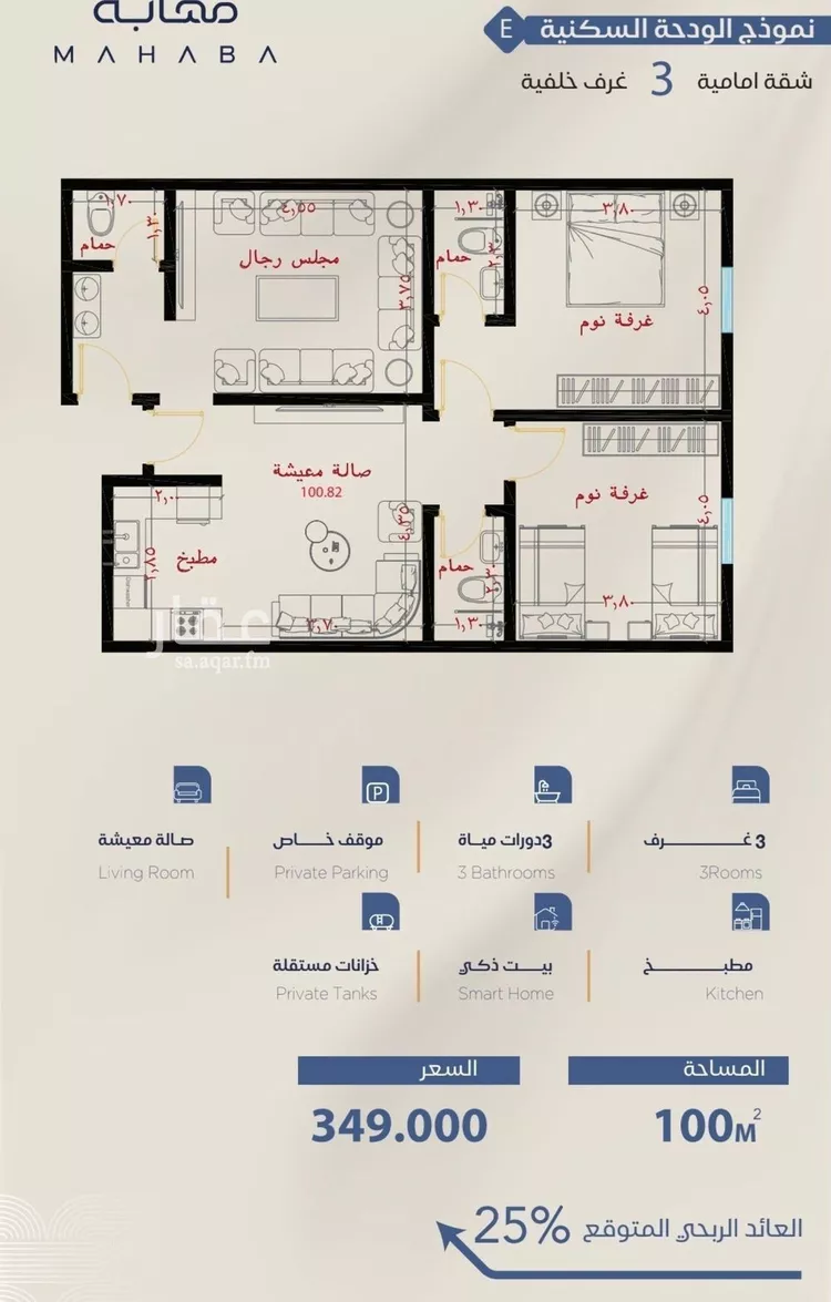 شقة للبيع في شارع برهان الدين الداراني, حي الياقوت, مدينة جدة, منطقة مكة المكرمة 6