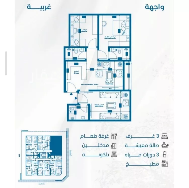 شقة للبيع في شارع الوطن الاكبر, حي الرويس, مدينة جدة, منطقة مكة المكرمة صورة 2