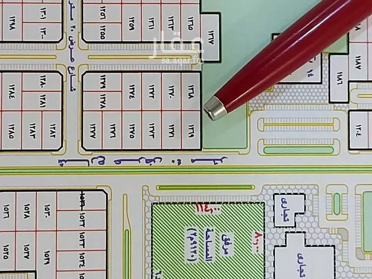 أرض للبيع في شارع ابي مدين الزعفراني, حي الروضة, مدينة نجران, منطقة نجران صورة 2