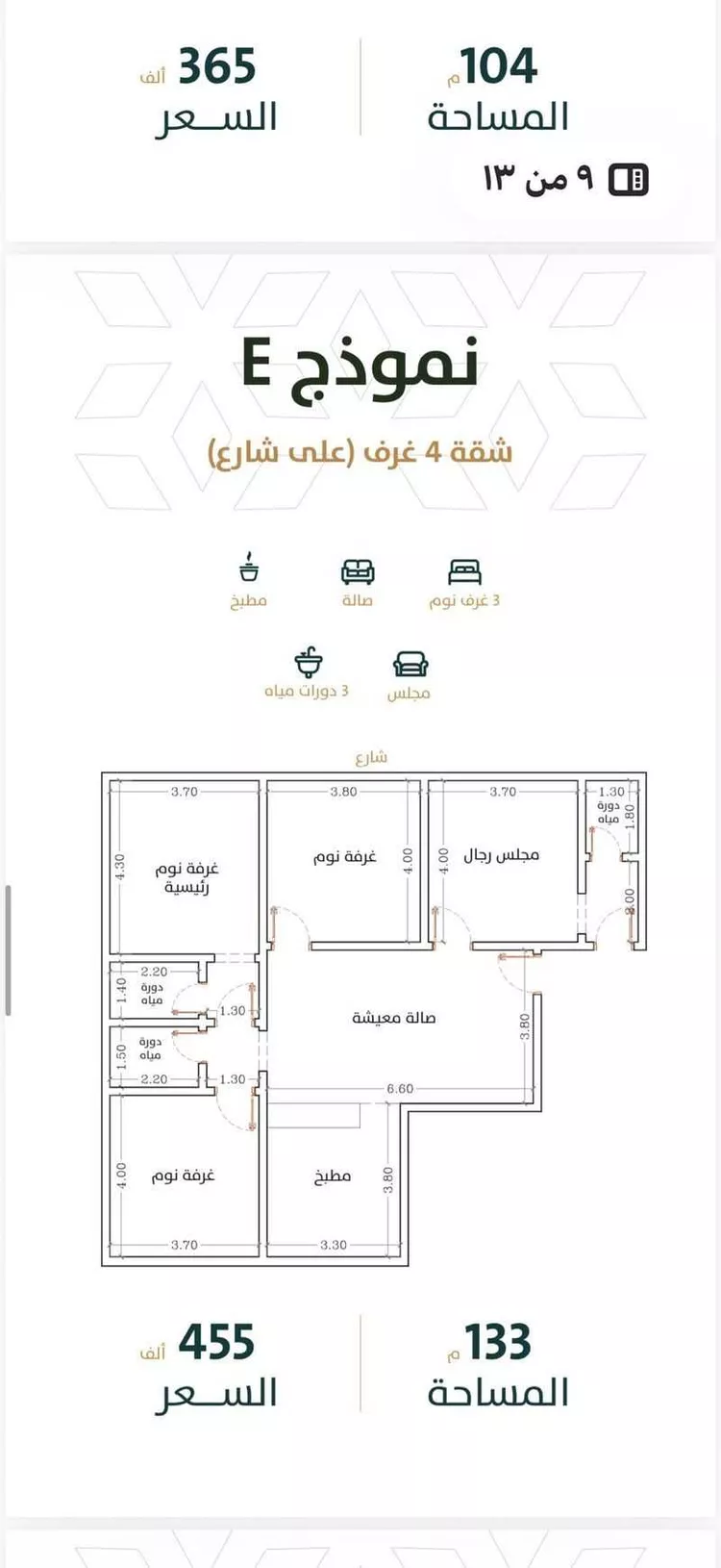 شقة للبيع في شارع الطفيل ابن زيد ، حي الربوة ، جدة ، جدة