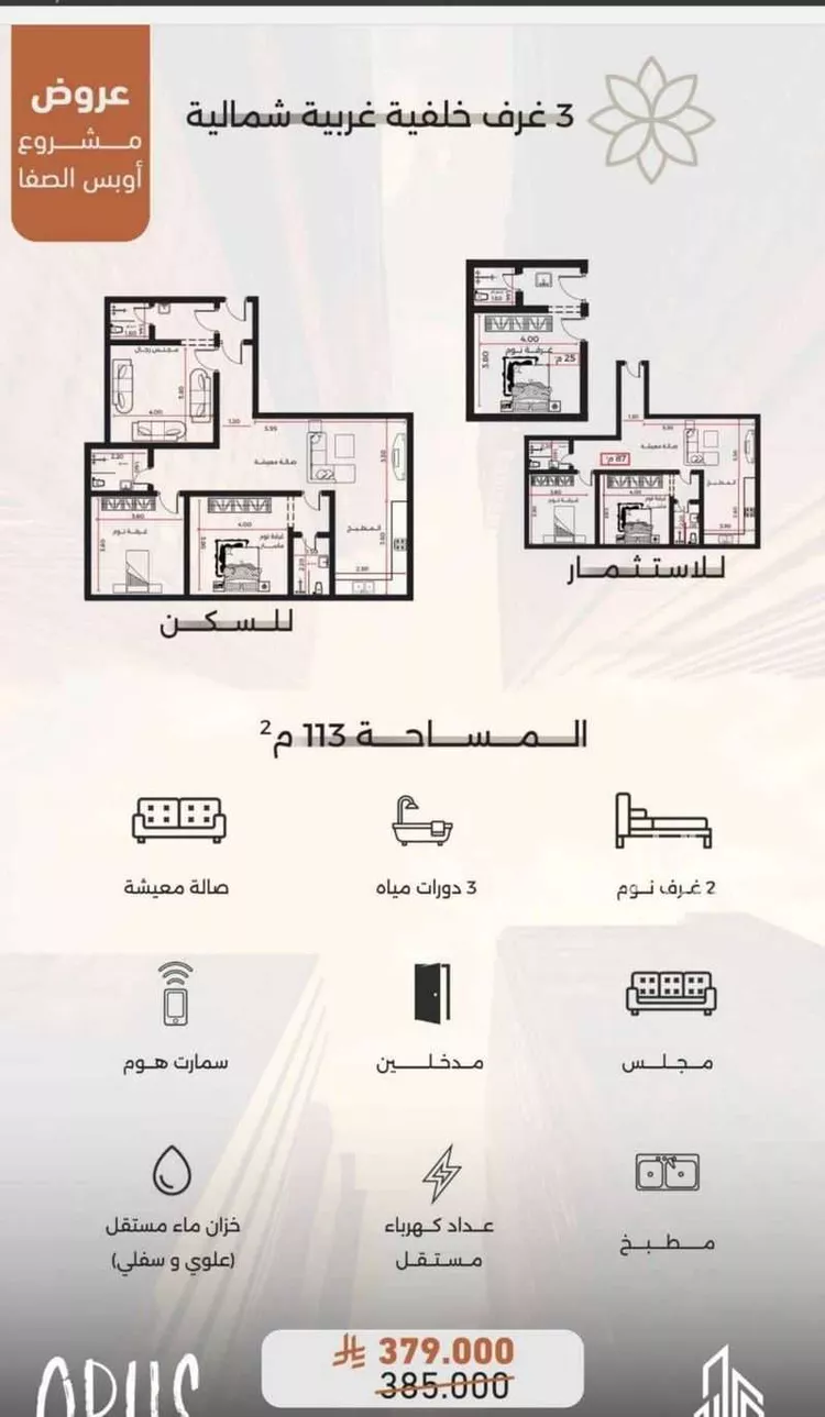 شقة للبيع في شارع احمد بن طلحه, حي الصفاء, مدينة جدة, منطقة مكة المكرمة صورة 2