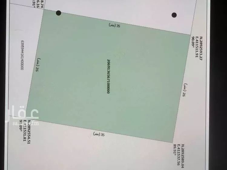 أرض للبيع في شارع ابن علي الكناني, حي الكوثر, مدينة الخبر, المنطقة الشرقية صورة 2