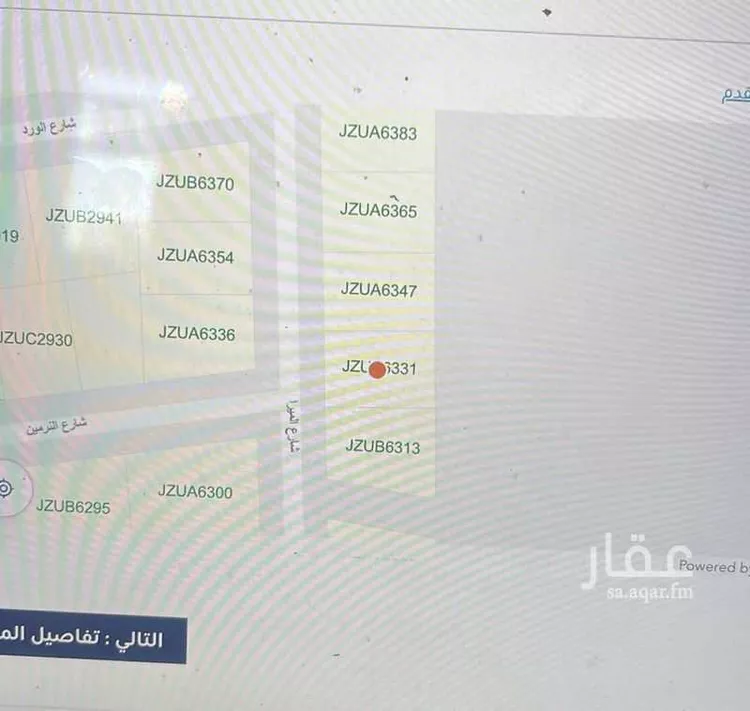 أرض للبيع في شارع الميرا ، حي التالة ، مدينة الملك عبد الله الاقتصادية ، رابغ صورة 2