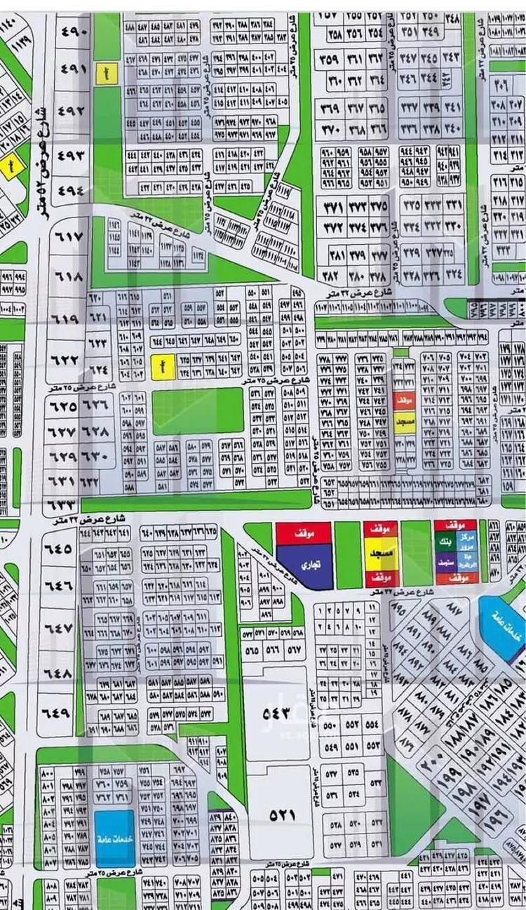 أرض للبيع في حي الفنار, مدينة جدة, منطقة مكة المكرمة