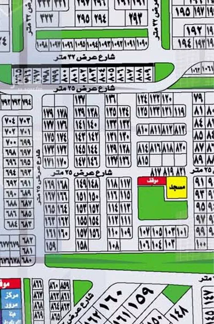Land for Sale in Jeddah Az Zomorod