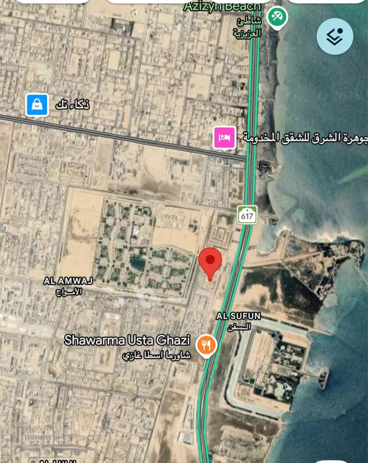 أرض للبيع في حي الأمواج, مدينة الخبر, المنطقة الشرقية 4