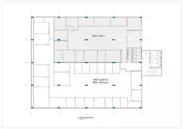 مكتب تجاري للإيجار في شارع البير ، حي العليا ، الرياض ، منطقة الرياض