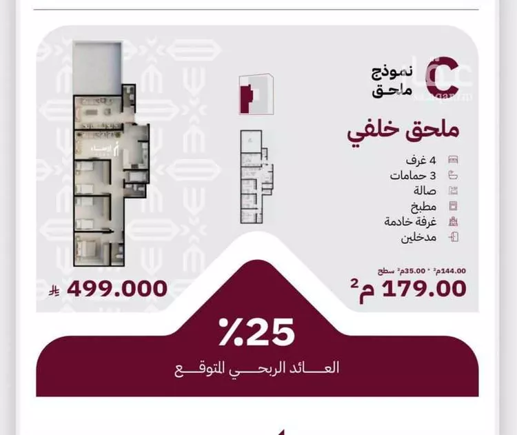 شقة للبيع في شارع عثمان ابن عوف, حي الريان, مدينة جدة, منطقة مكة المكرمة صورة 5
