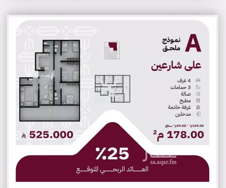 شقة للبيع في شارع عبد الباقي الحنائي, حي الريان, مدينة جدة, منطقة مكة المكرمة صورة 4