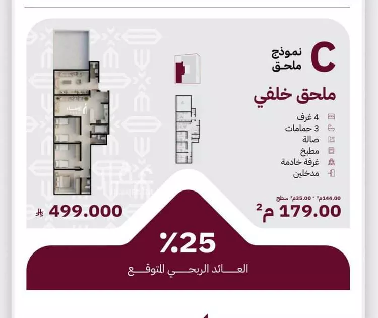 شقة للبيع في حي الريان, مدينة جدة, منطقة مكة المكرمة صورة 2