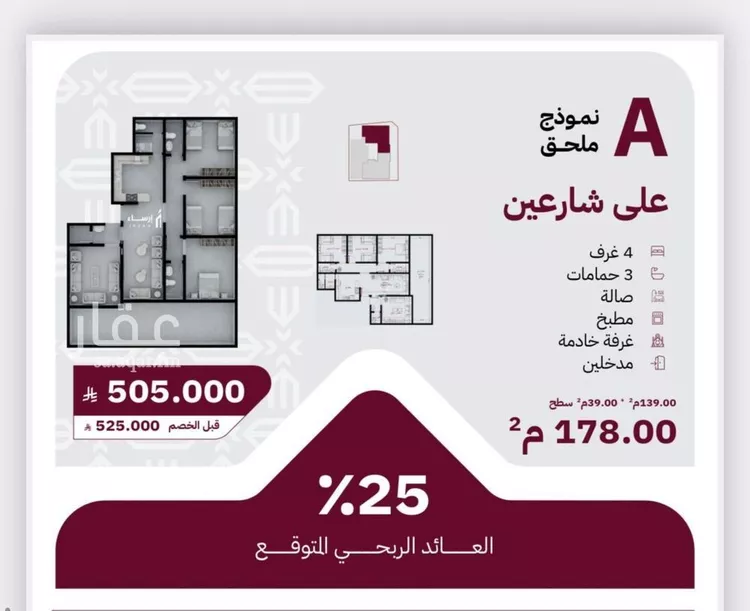 شقة للبيع في شارع عثمان ابن عوف, حي الريان, مدينة جدة, منطقة مكة المكرمة صورة 3