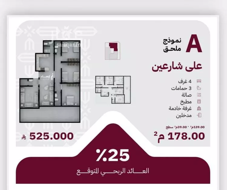 شقة للبيع في شارع عثمان ابن عوف, حي الريان, مدينة جدة, منطقة مكة المكرمة صورة 4