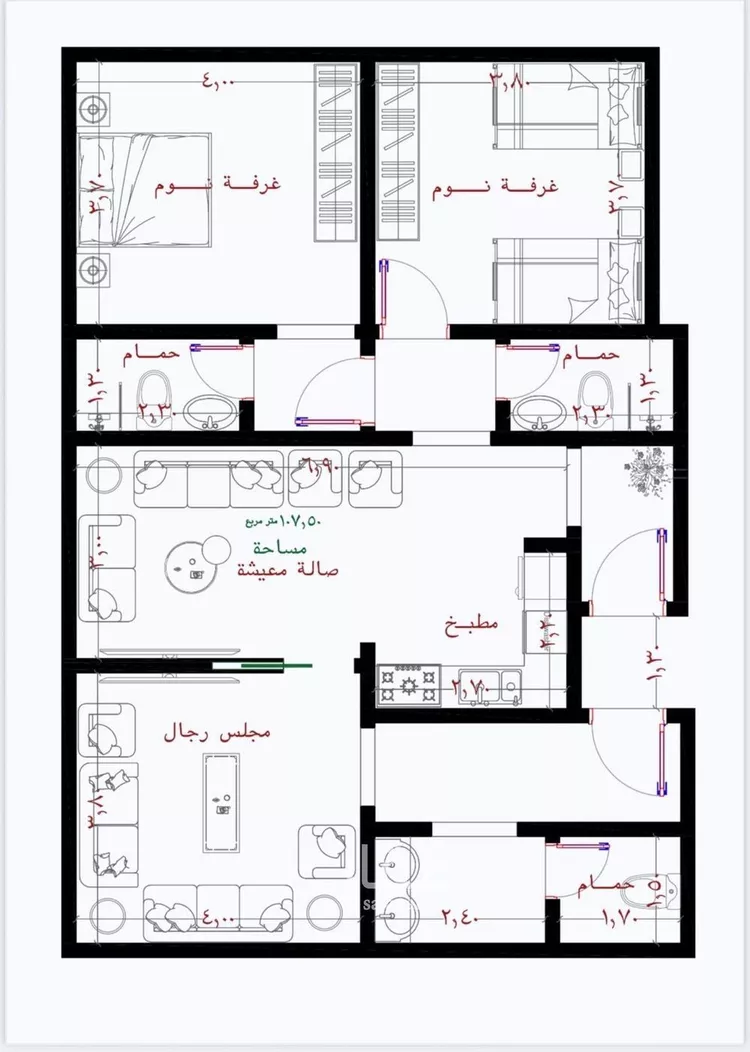 شقة للبيع في حي الريان, مدينة جدة, منطقة مكة المكرمة صورة 5