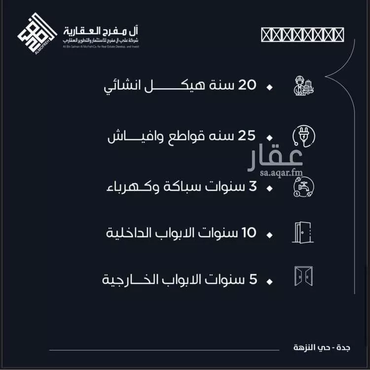 شقة للبيع في شارع وهب الحبشاني, حي النزهة, مدينة جدة, منطقة مكة المكرمة صورة 4