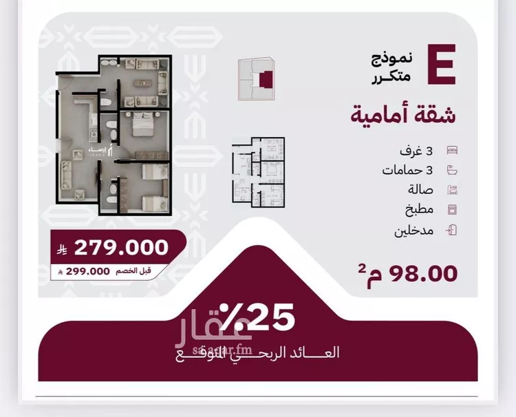 شقة للبيع في شارع عثمان ابن عوف, حي الريان, مدينة جدة, منطقة مكة المكرمة 6