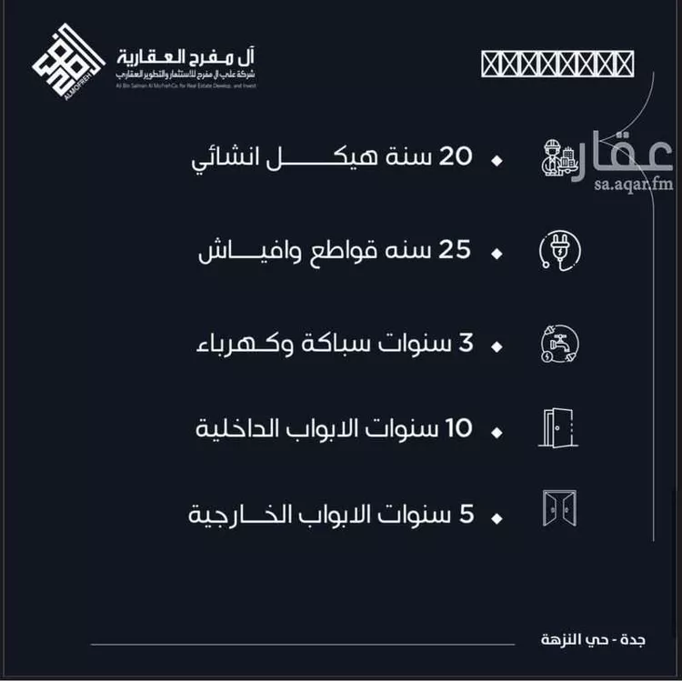 شقة للبيع في شارع وهب الحبشاني, حي النزهة, مدينة جدة, منطقة مكة المكرمة صورة 5