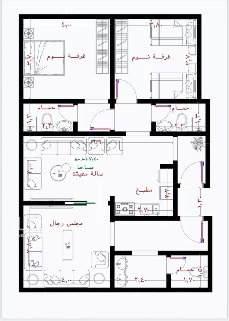شقة للبيع في حي الريان, مدينة جدة, منطقة مكة المكرمة صورة 4