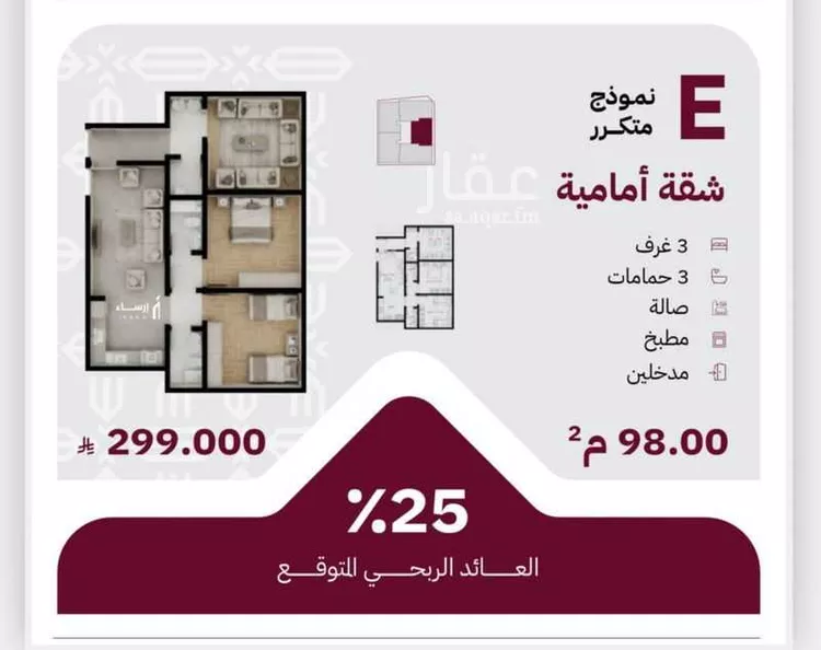شقة للبيع في شارع عثمان ابن عوف, حي الريان, مدينة جدة, منطقة مكة المكرمة 6