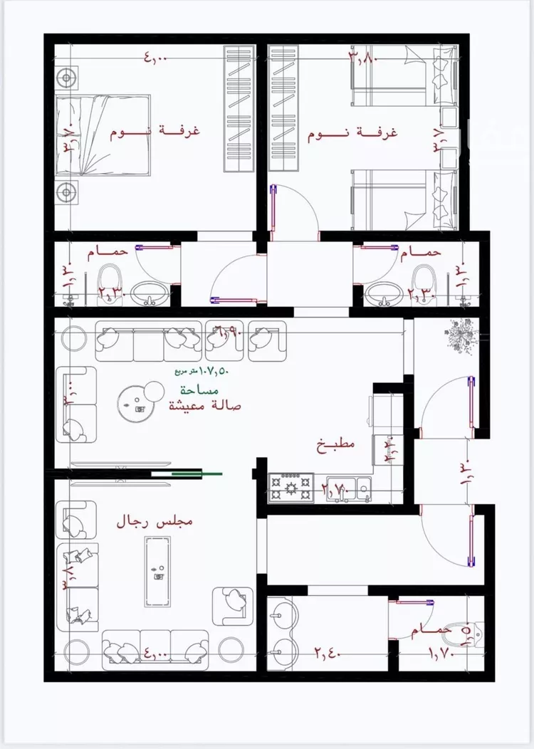 شقة للبيع في حي الريان, مدينة جدة, منطقة مكة المكرمة صورة 5