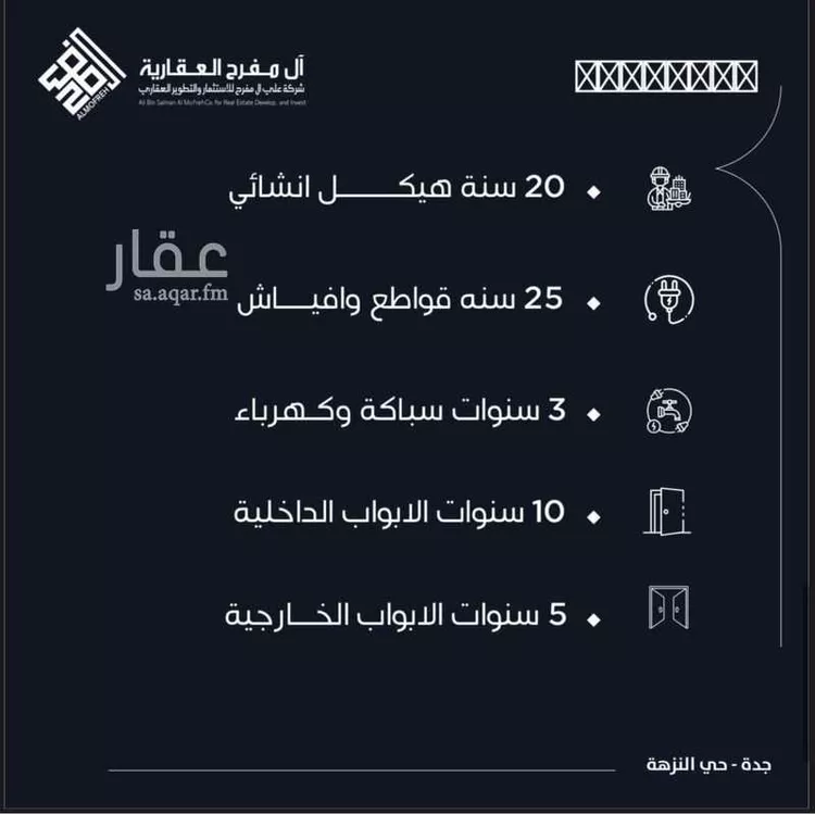 شقة للبيع في شارع وهب الحبشاني, حي النزهة, مدينة جدة, منطقة مكة المكرمة صورة 5