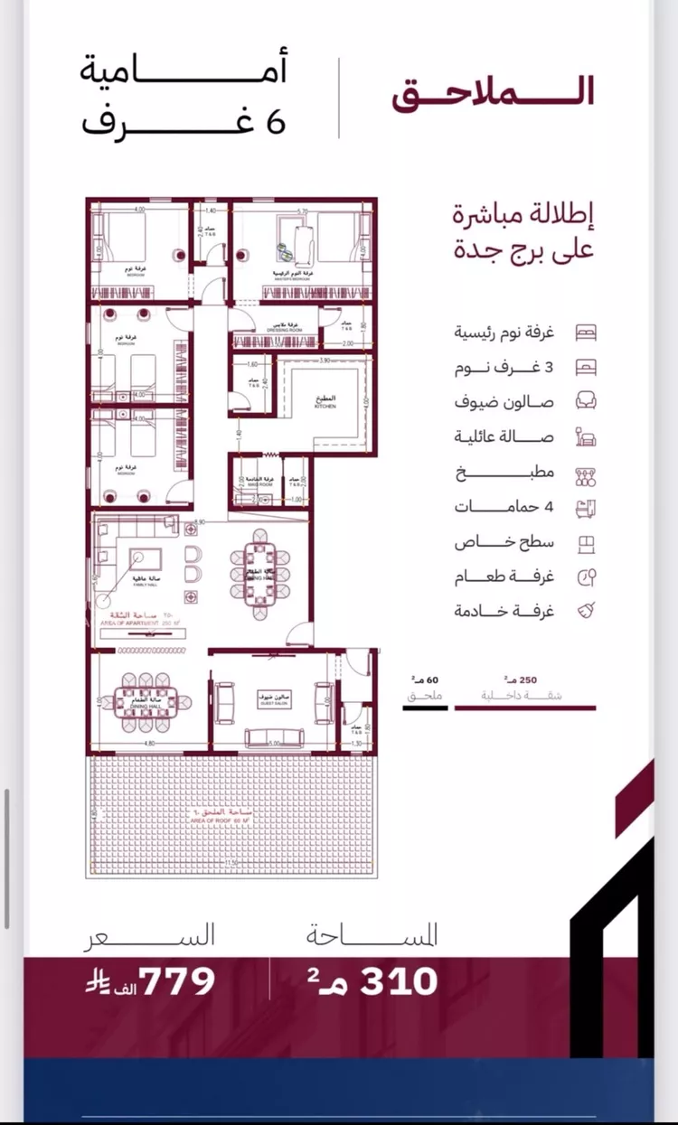 Apartment for Sale in Jeddah Al Ammwaj