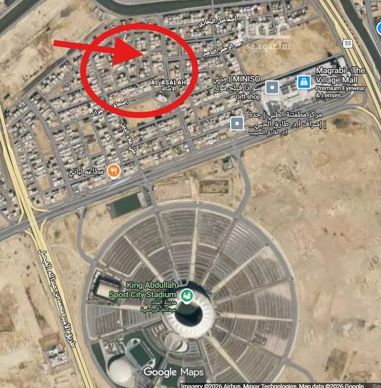 أرض للبيع في شارع إسماعيل الفرضي, حي الأصالة, مدينة جدة, منطقة مكة المكرمة 1 صورة