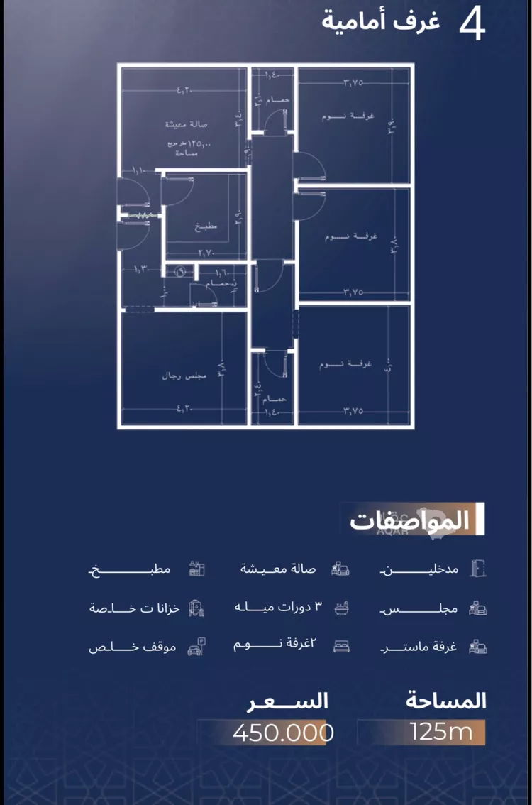شقة للبيع في شارع عمر الخردلي, حي الجامعة, مدينة جدة, منطقة مكة المكرمة 3