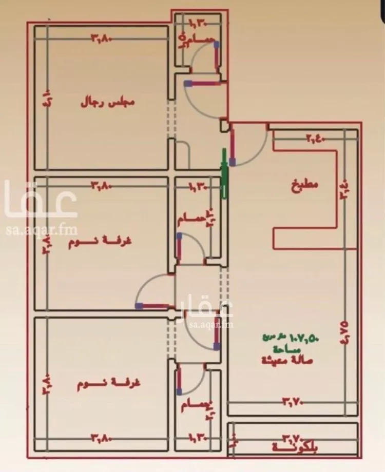 شقة للبيع في شارع رافع الاشجعي, حي أبحر الجنوبية, مدينة جدة, منطقة مكة المكرمة صورة 3
